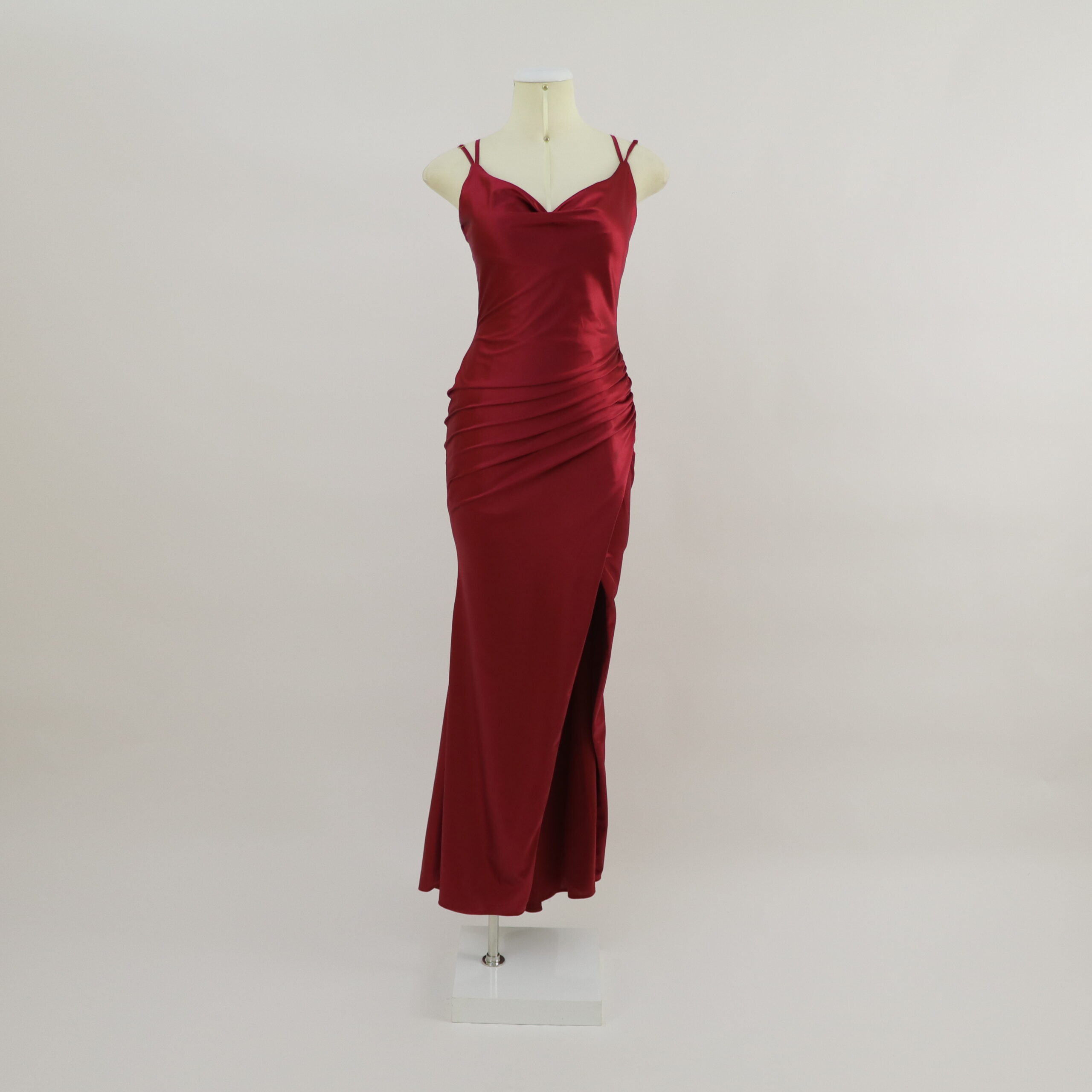 Emerson Doble Cuentas Tirante Gasa Vestido Con Escote En V Azalea