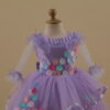 vestido disney encanto con escote redondo