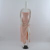 vestido tela versace corte sirena color rosa nude - Abril