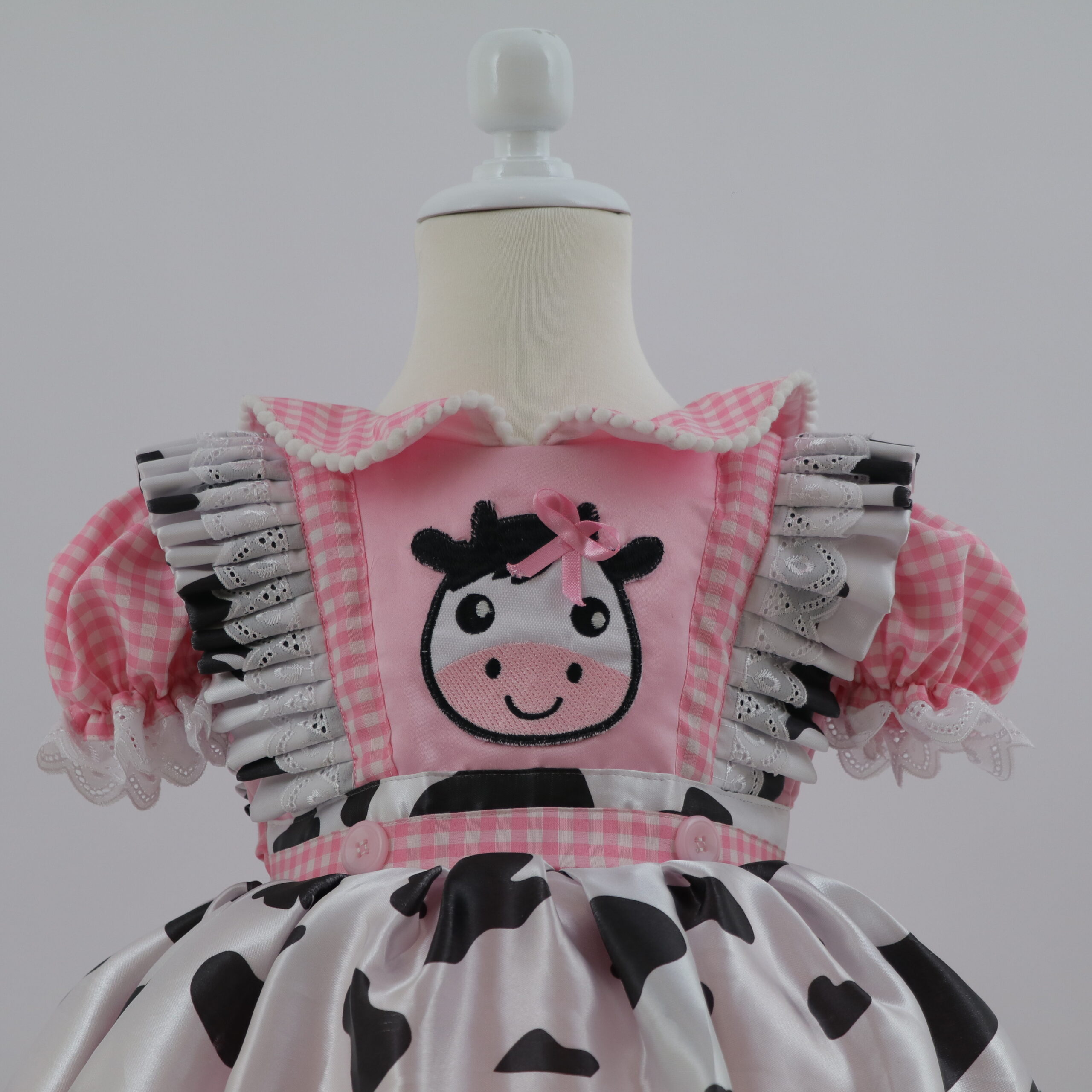 vestido para niñas la vaca lola