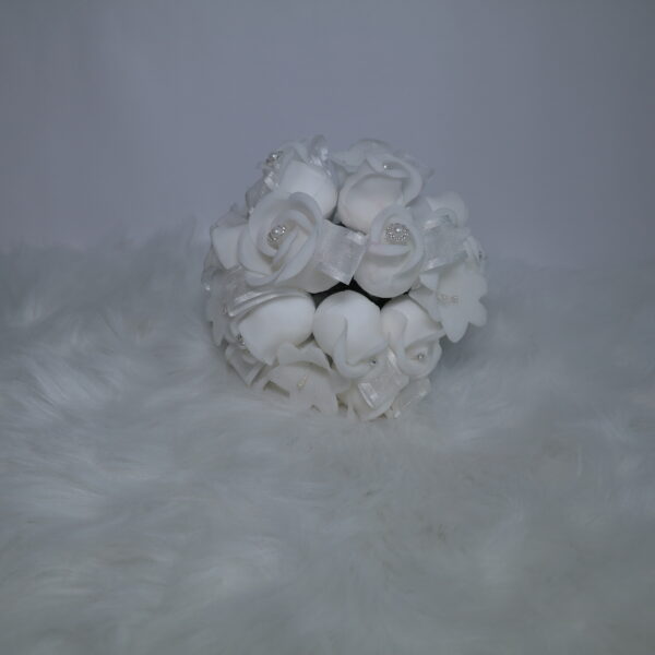 bouquet 16 rosas blancas X14C1