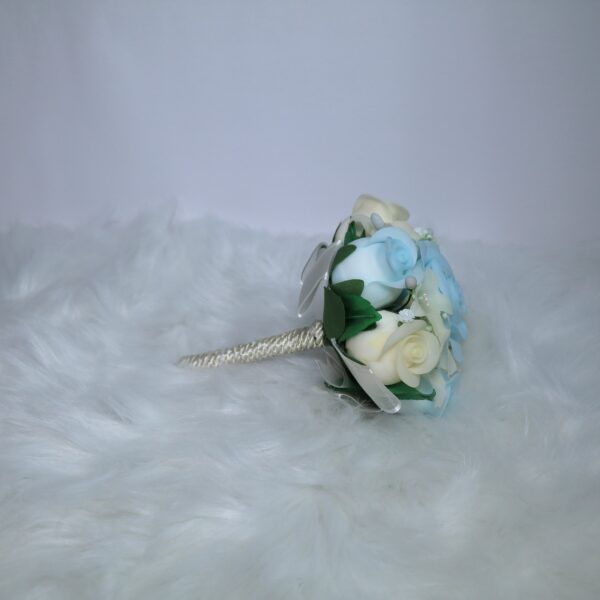 bouquet celeste perla 7 rosas X14D2