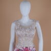 vestido tela forrado power escote en v color rosado - Darcy