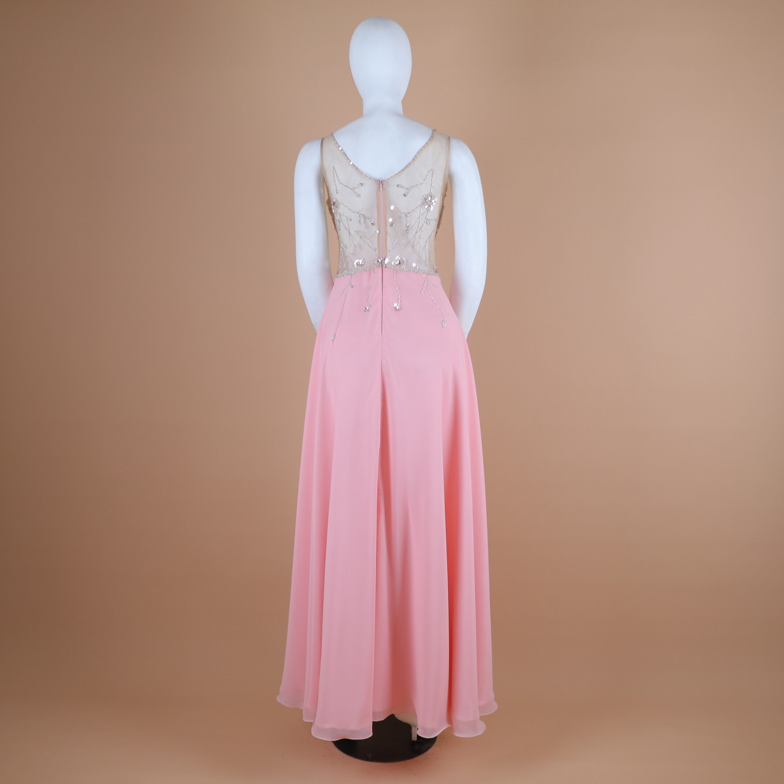 vestido tela gasa corset posterior - Carey vestido tela gasa corset posterior - Carey