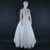 Vestido novias tela tul español falda estilo princesa color ivory - Zarella