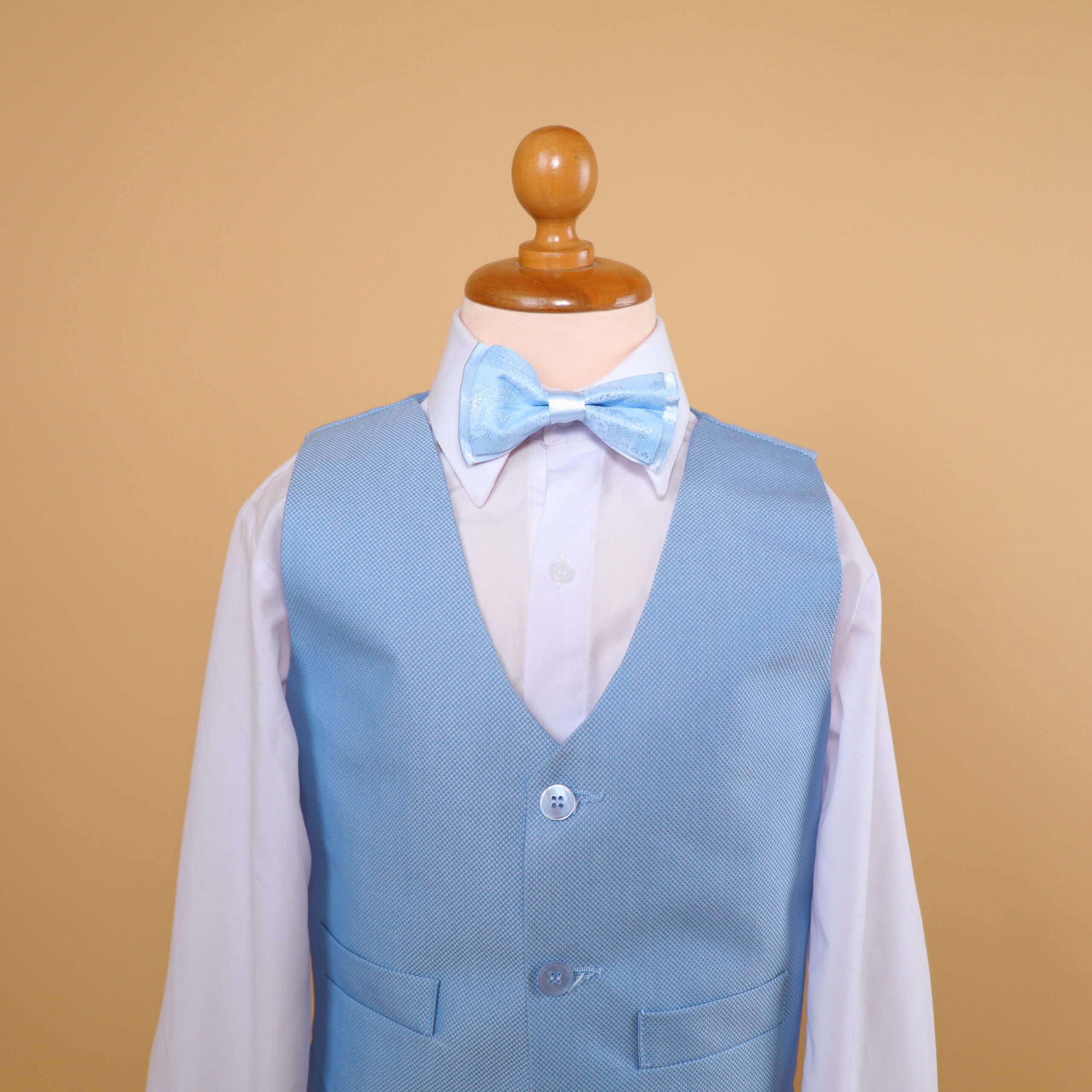 terno niños color celeste - Piero