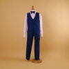 terno niños tela manchester jacket color azul barcelona - Junior