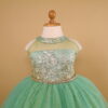 vestido niñas escote halter color verde olivo - Lizzie vestido niñas escote halter color verde olivo - Lizzie