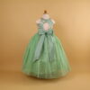 vestido para niñas con cierre y lazo color verde olivo - Lizzie vestido para niñas con cierre y lazo color verde olivo - Lizzie