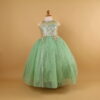 vestido para niñas encajes perla 3d color verde olivo - Lizzie vestido para niñas encajes perla 3d color verde olivo - Lizzie